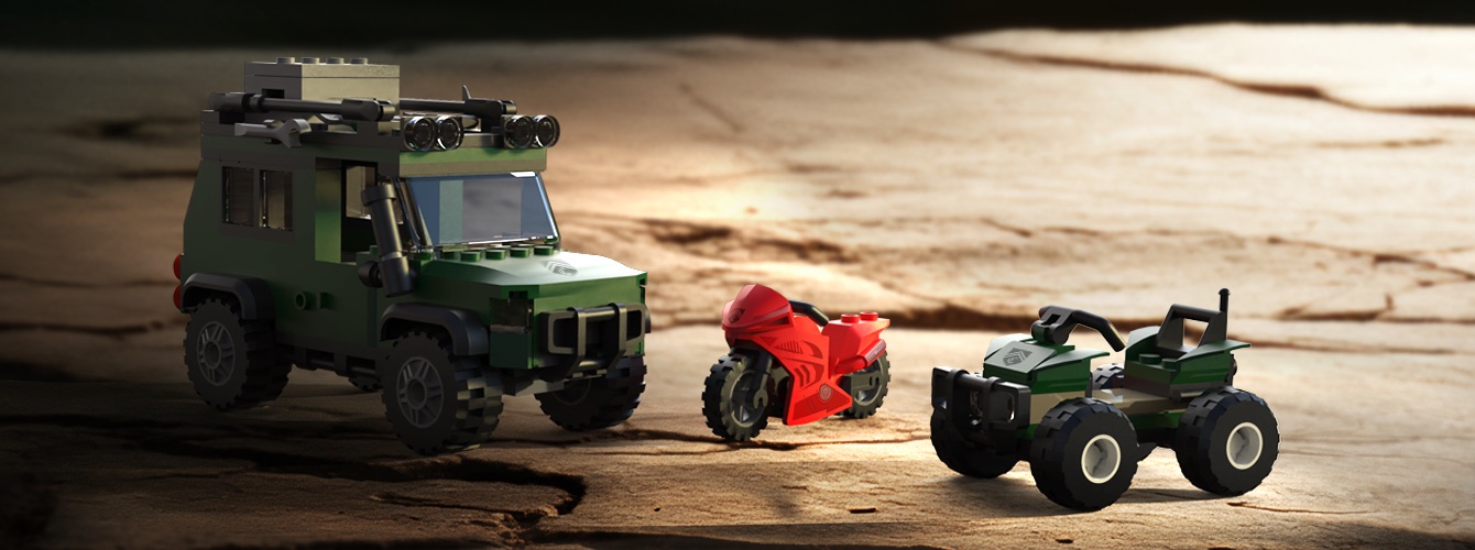 The expedition 4x4, motorbike and quad bike